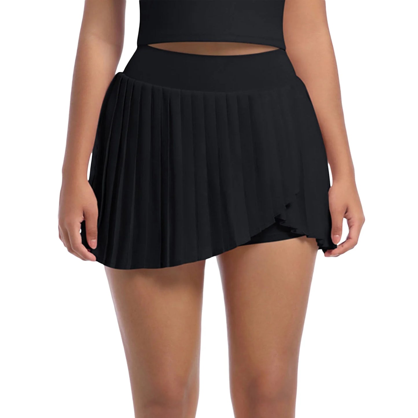 Women Athletic Golf Skort with Pocket Tennis Skirt with Pockets Running Workout High Waist Skirt A Line Pickleball Golf Skort