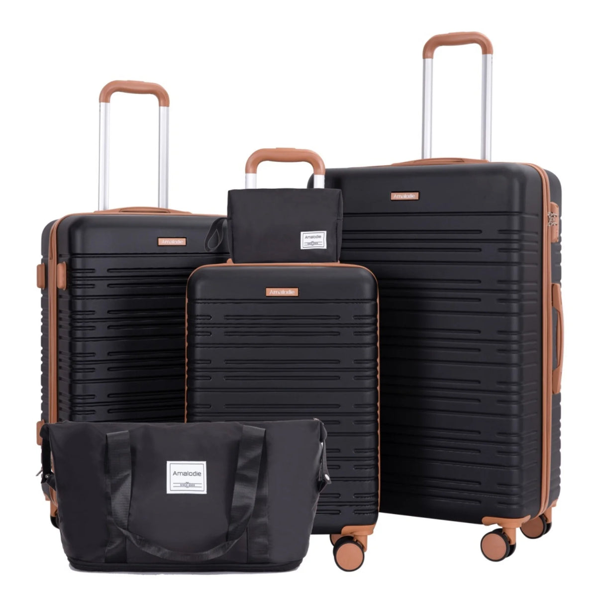 Travelhouse ABS Hard Case Spinner Luggage Set With TSA Lock