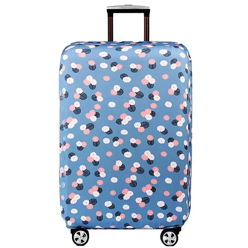 Stretch Fabric Luggage Cover Protector For Travel Suitcases
