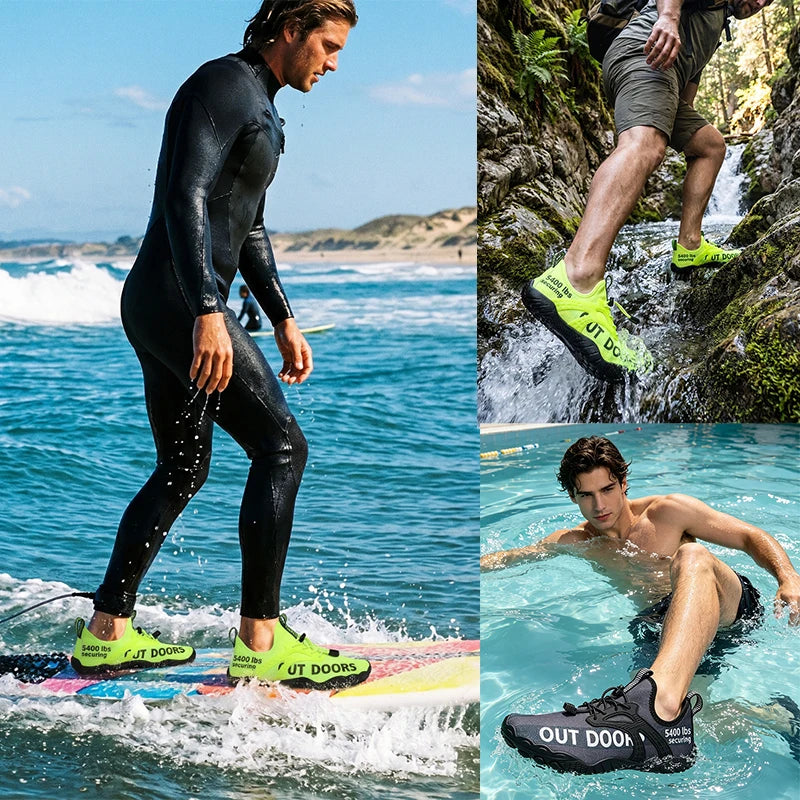 Mens Quick Dry Water Shoes For Swimming Beach And Wading
