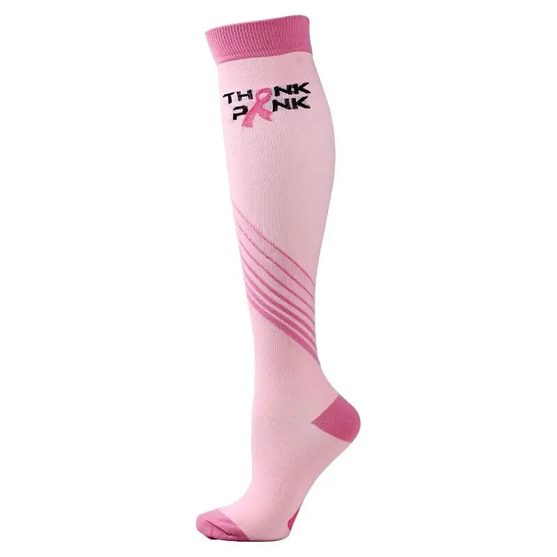 Unisex Breathable Compression Socks for Running and Everyday Wear