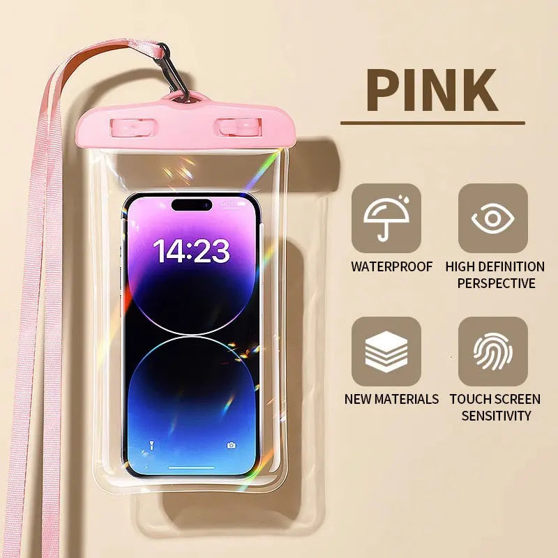 Waterproof Phone Pouch Underwater Dry Bag For Phones