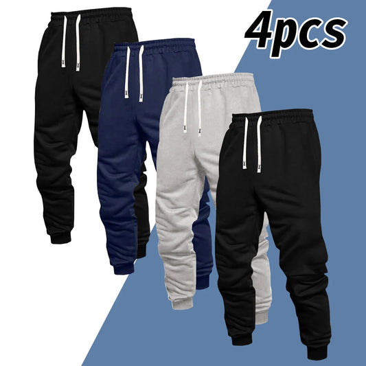 Mens Casual Drawstring Jogger Pants For Everyday Outdoor Wear