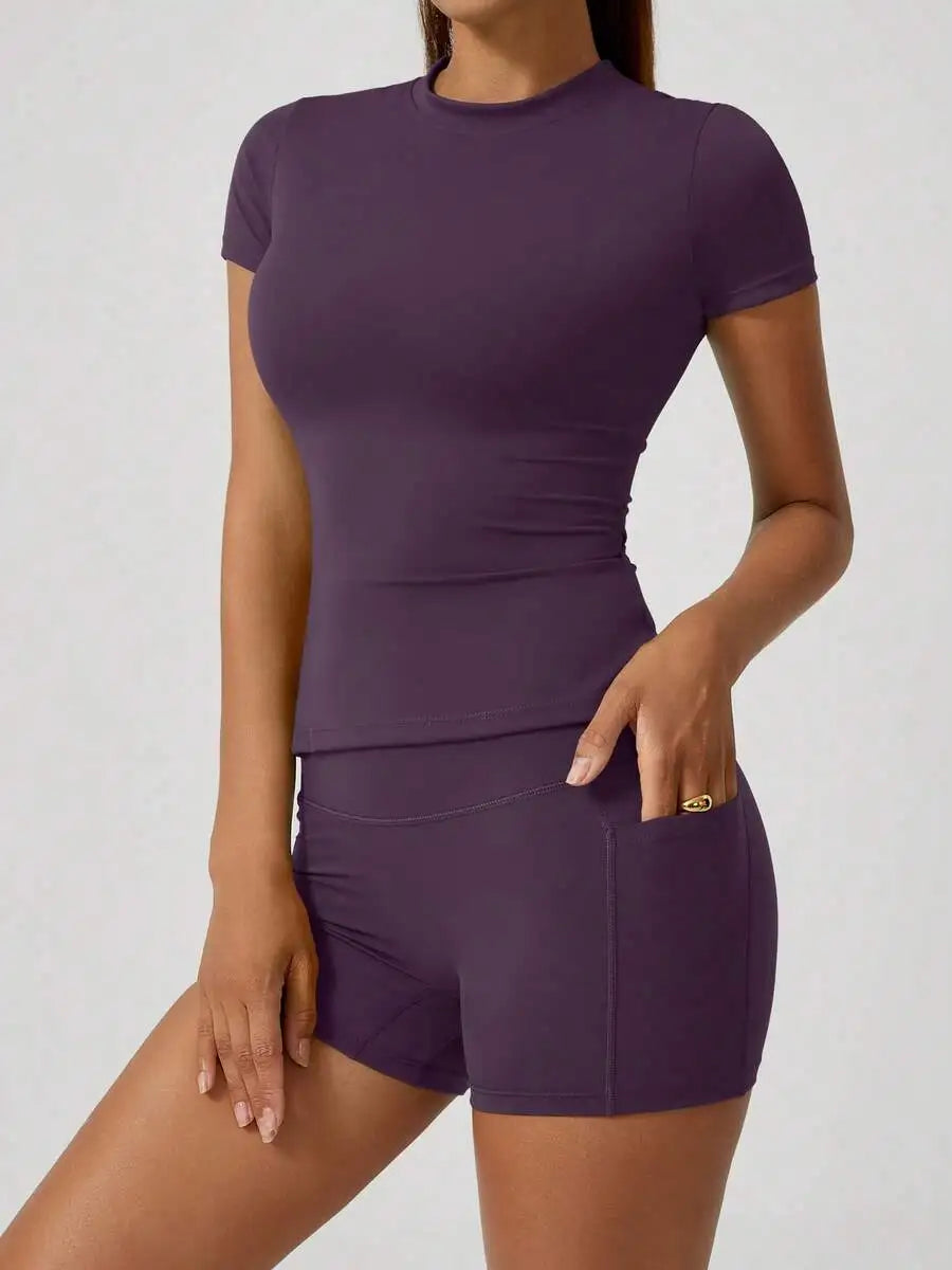 Women's Seamless High Waist Tummy Control Butt Lifting Compression Shorts