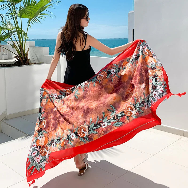Scoiry 23 Styles Beach Cover Ups Pareo Sarong Wrap Swimsuit