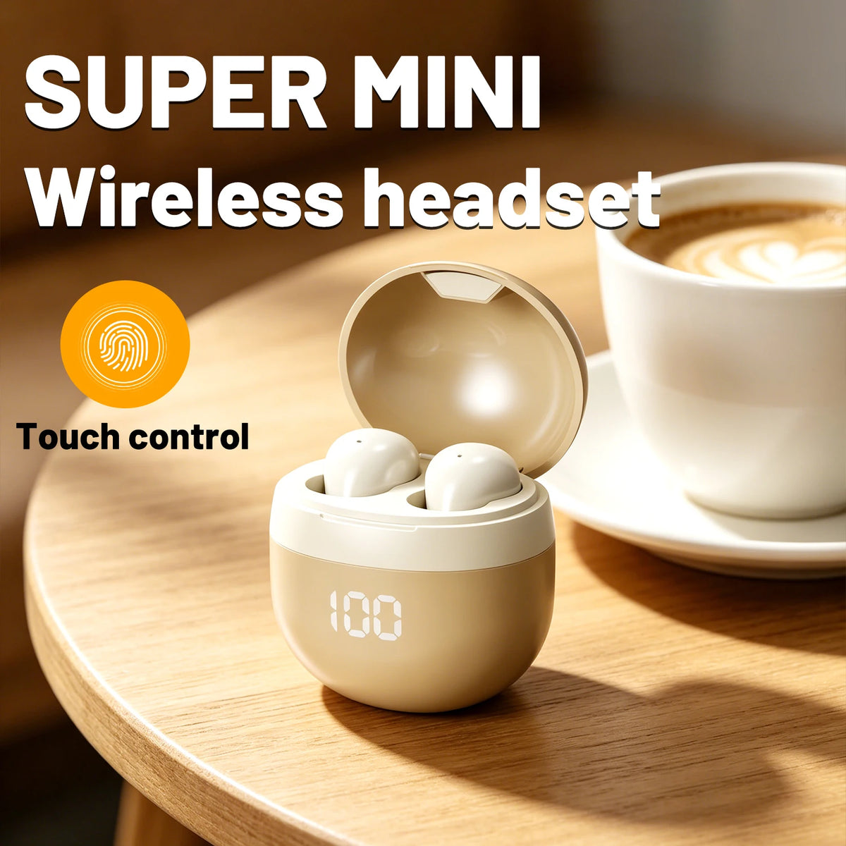 SHUKE Bluetooth Sleep Earbuds With Noise Cancellation And HiFi Sound