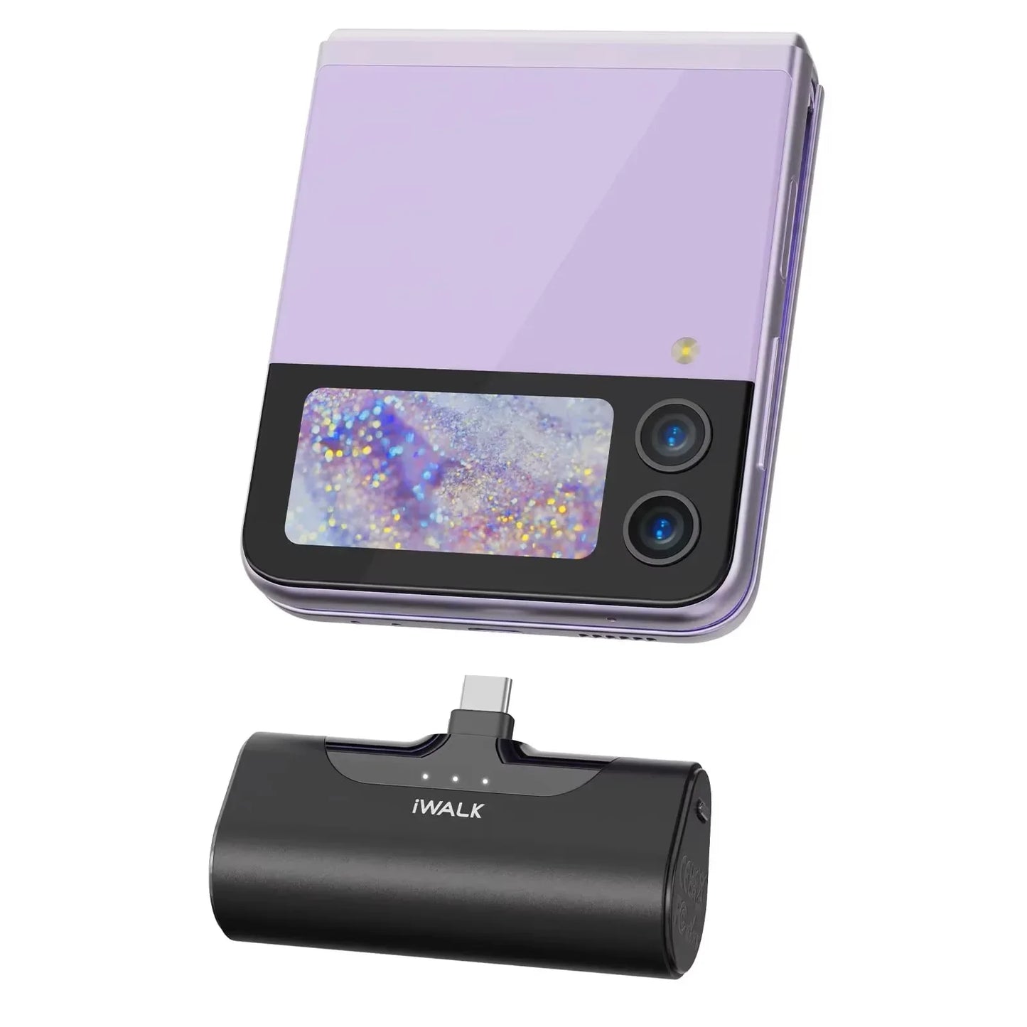 iWALK 4500mAh TYPE - C Capsule Powerbank: Fast - charge for iPhone 15/16, Samsung S24/S23 & Android. Portable & compact.