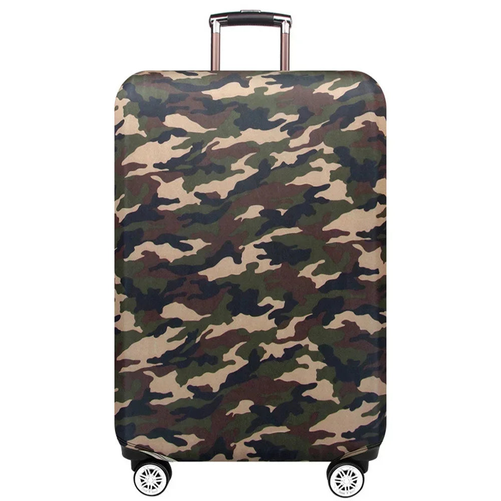 Stretch Fabric Luggage Cover Protector For Travel Suitcases