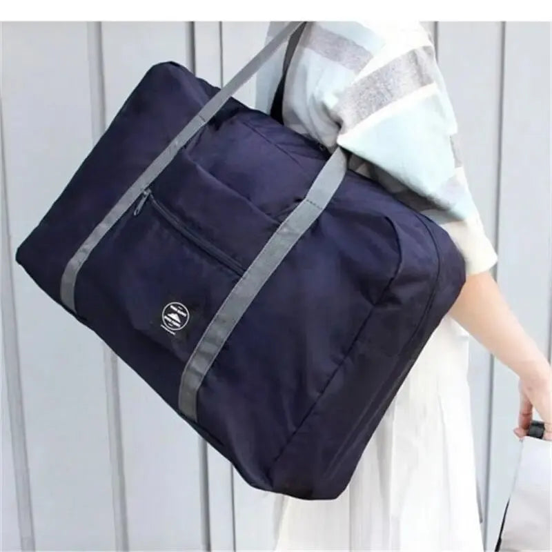 Multifunctional Folding Travel Bag Waterproof Luggage Storage Large Capacity