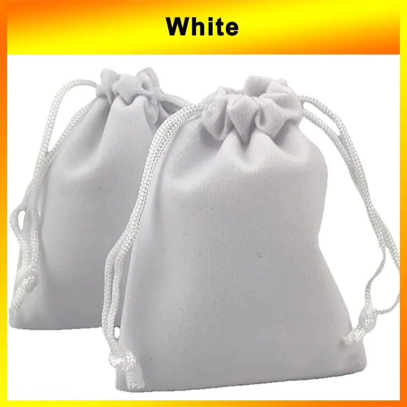 5/10Pcs Velvet Drawstring Bags Cloth Gift Bag Velvet Storage Pouch Velour Favors For Jewelry Wedding Party Candy Bag 5x7-15x20cm