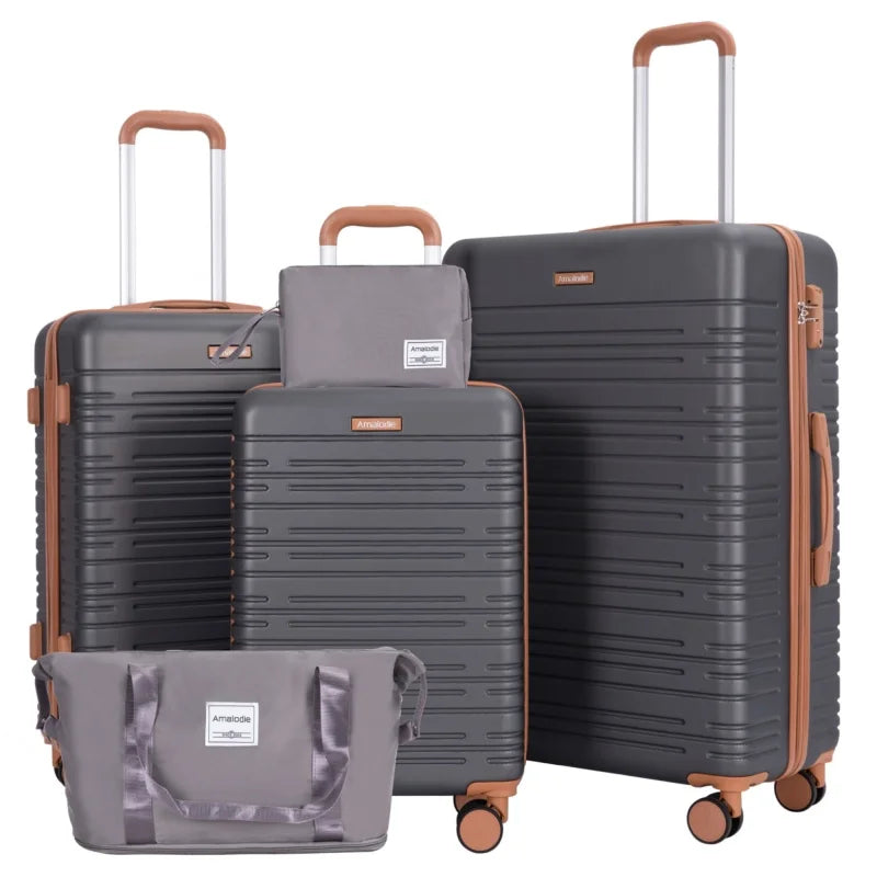 Travelhouse ABS Hard Case Spinner Luggage Set With TSA Lock