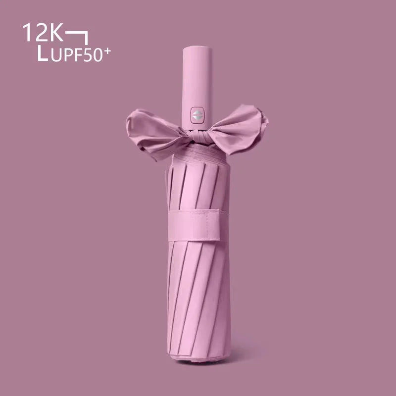 Stay Protected in Any Weather with This Fully Automatic 24-Bone Umbrella - Multiple Colors Available!
