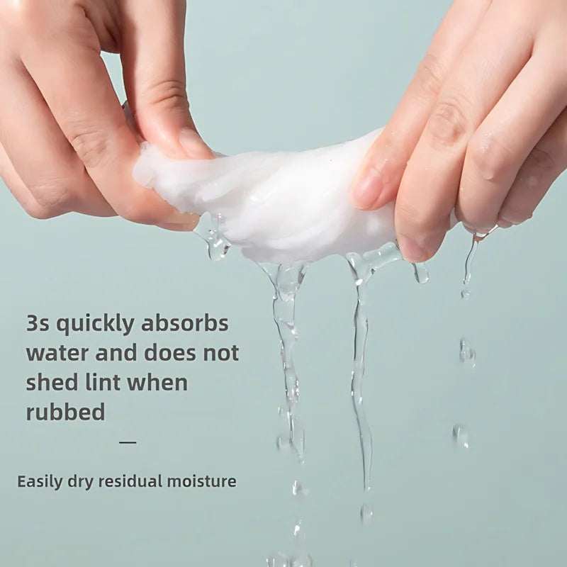 Pure Cotton Disposable Facial Towels Soft Portable For Business Travel