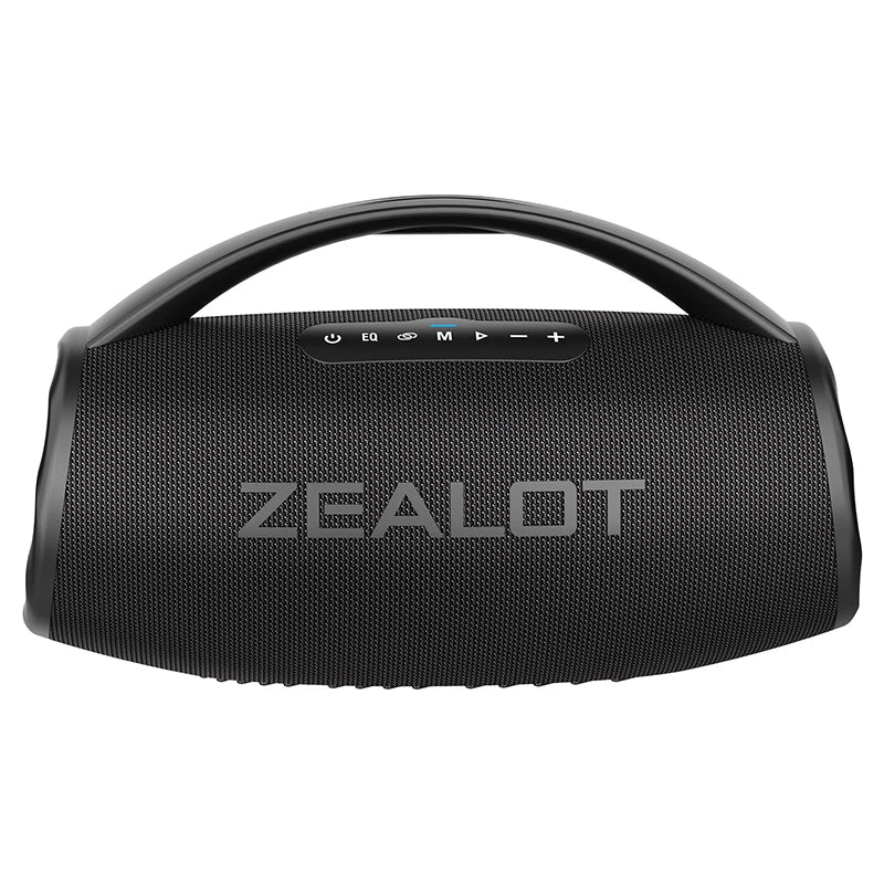 Zealot 80W Portable Bluetooth Speaker With Waterproof RGB TWS Stereo