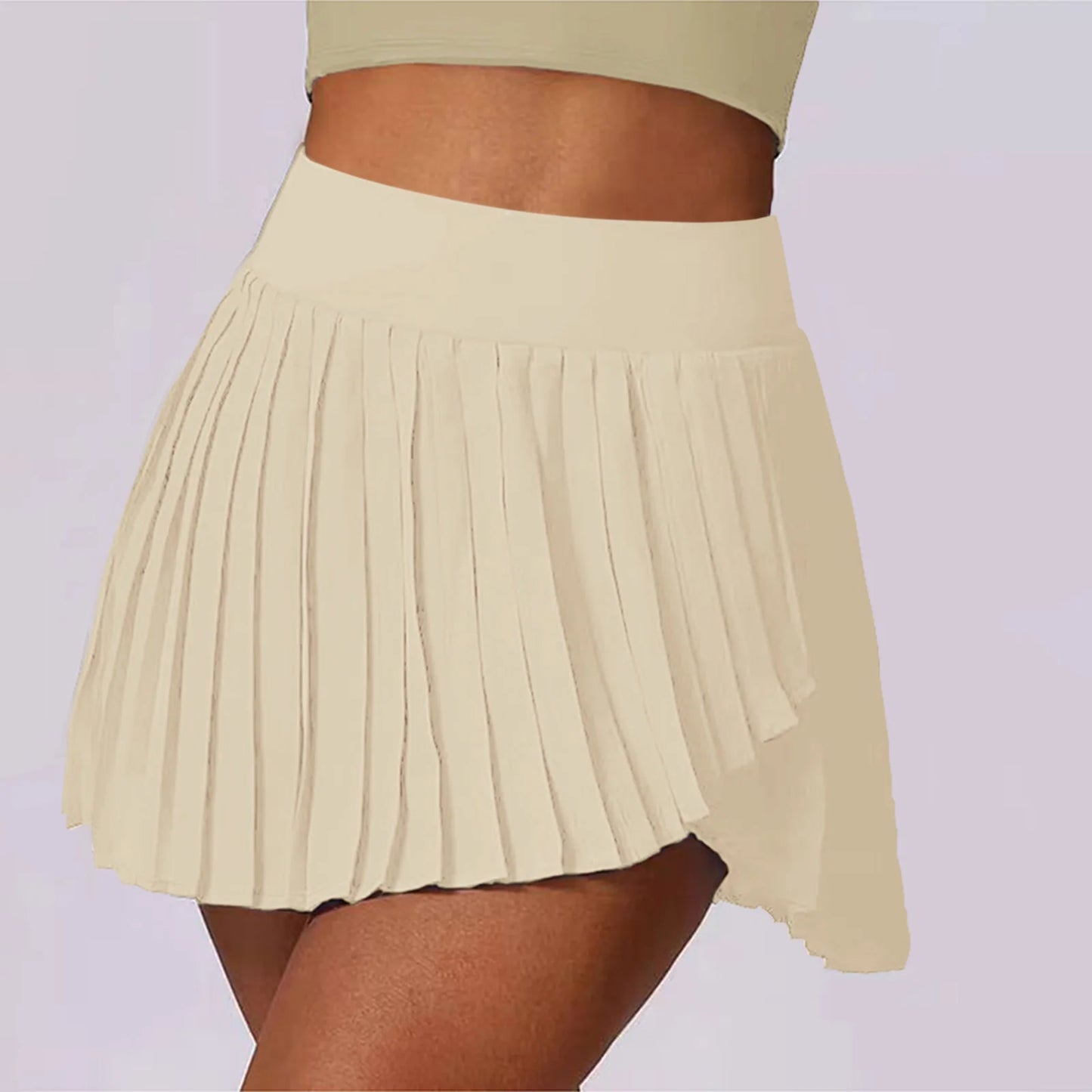 Women Athletic Golf Skort with Pocket Tennis Skirt with Pockets Running Workout High Waist Skirt A Line Pickleball Golf Skort