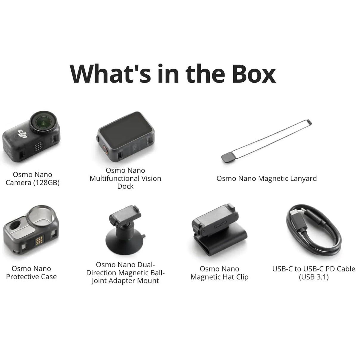 Open Box-DJI Osmo 360 Camera Standard Combo 1-Inch 360° Imaging Native 8K Video 105GB Storage 120MP Photo 100-Min 8K Recording 360 Action Camera