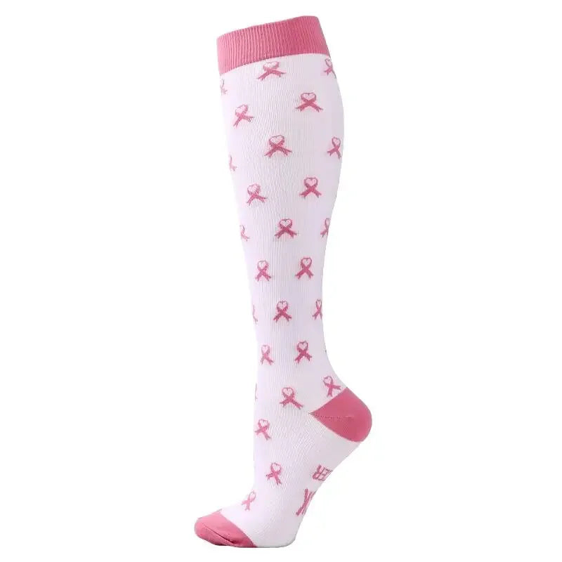Unisex Breathable Compression Socks for Running and Everyday Wear