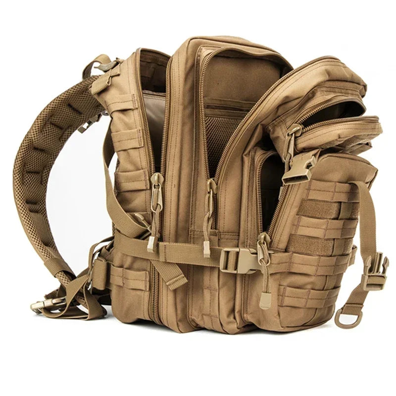 LQARMY Tactical Molle Backpack for Hiking Camping Outdoor Adventures
