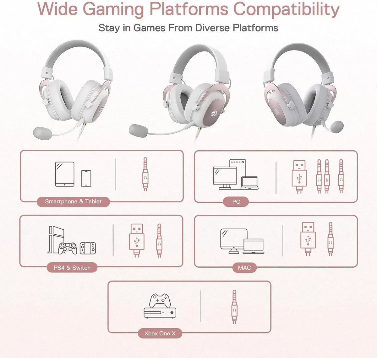 Redragon H510 Zeus Wired Gaming Headset With 7.1 Surround Sound