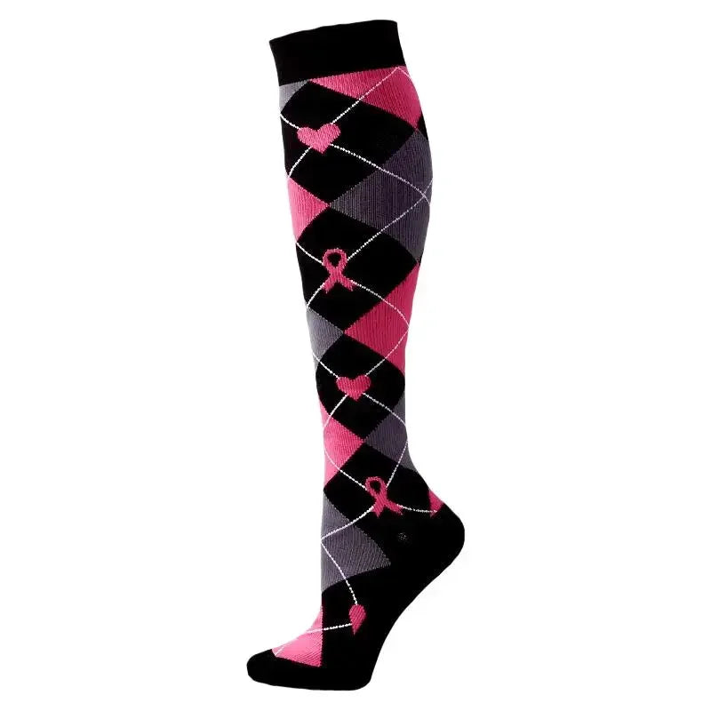 Unisex Breathable Compression Socks for Running and Everyday Wear