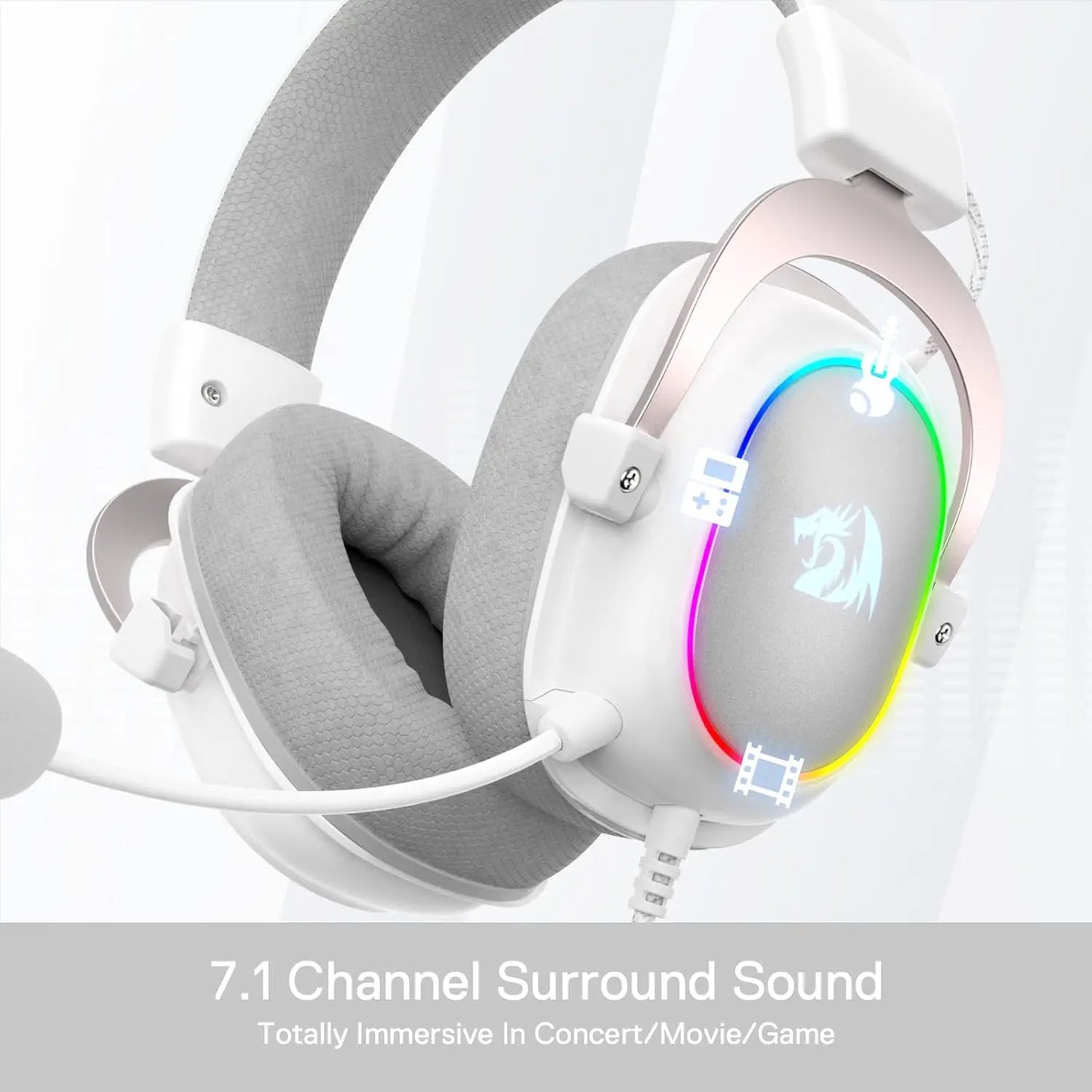 Redragon H510 Zeus-X RGB Wired Gaming Headset 7.1 Surround Sound