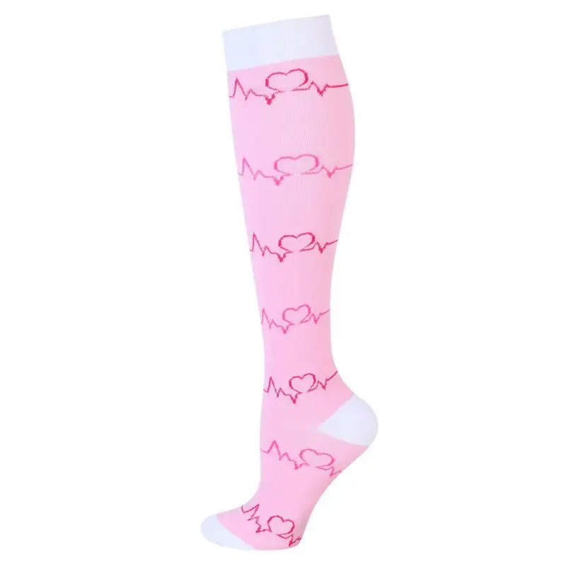 Unisex Breathable Compression Socks for Running and Everyday Wear