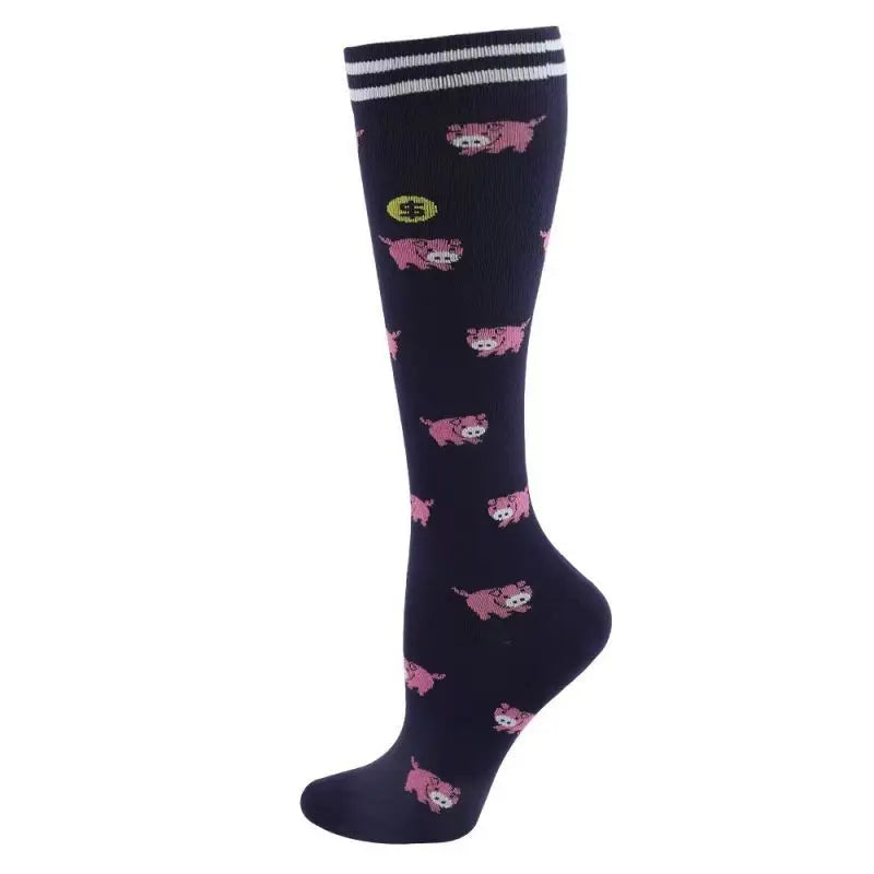 Unisex Breathable Compression Socks for Running and Everyday Wear