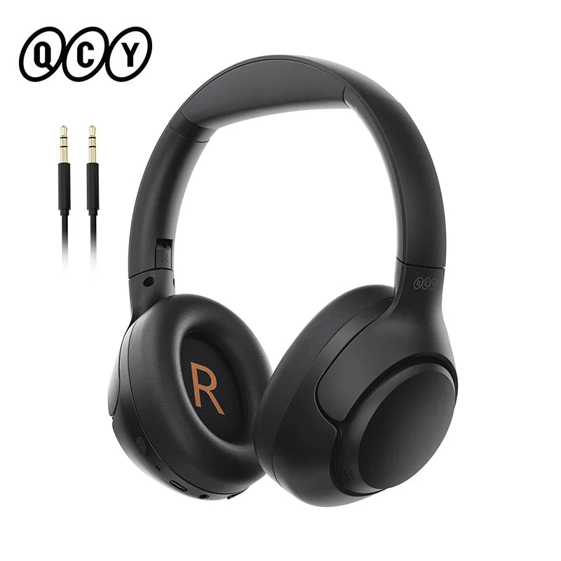 QCY H3 Wireless Headphones Hybrid Active Noise Cancellation Bluetooth 5.4