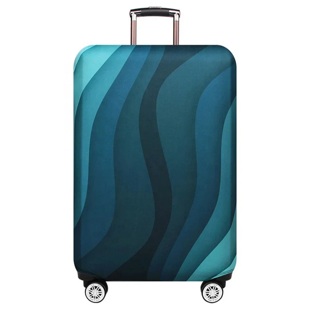 Stretch Fabric Luggage Cover Protector For Travel Suitcases