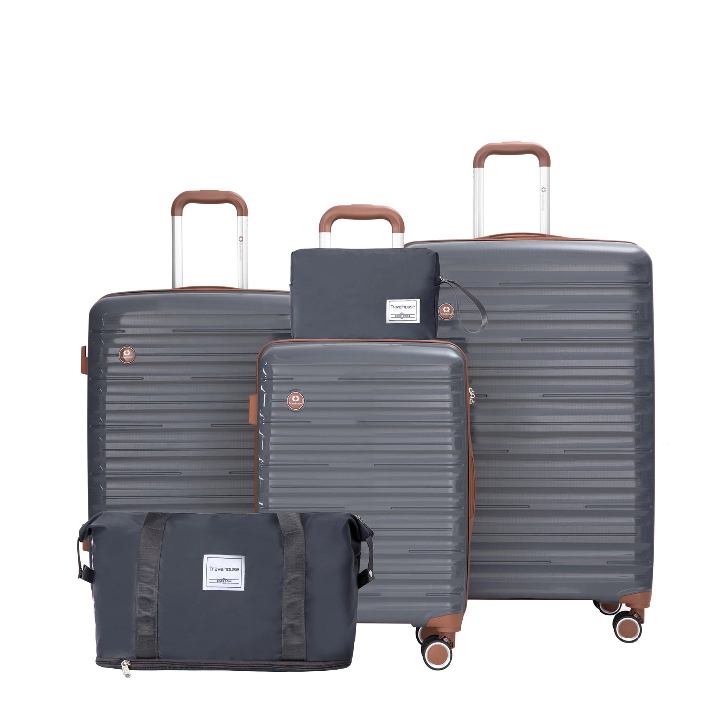 Travelhouse Luggage Sets With Spinner Wheels And TSA Lock Hardcase