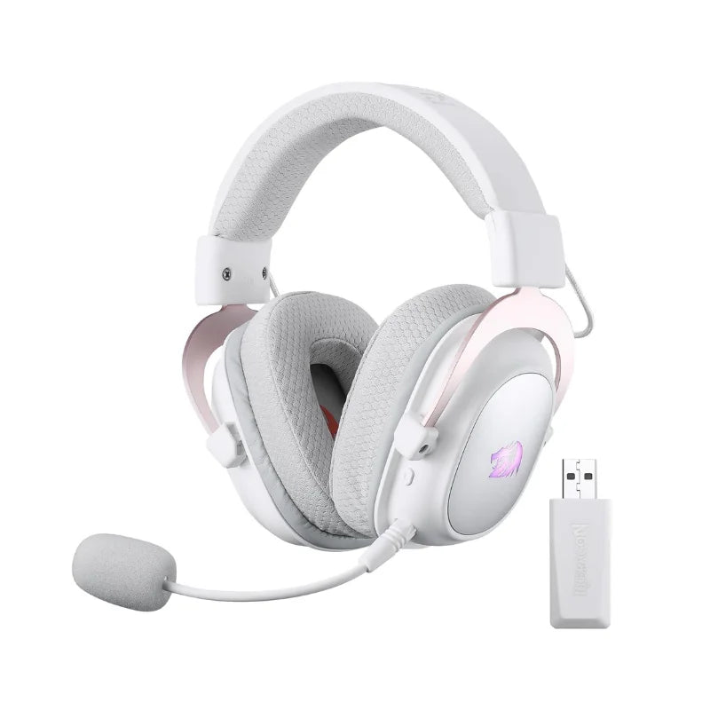 Redragon H510 RGB Wireless Noise Cancelling Gaming Headset Surround Sound