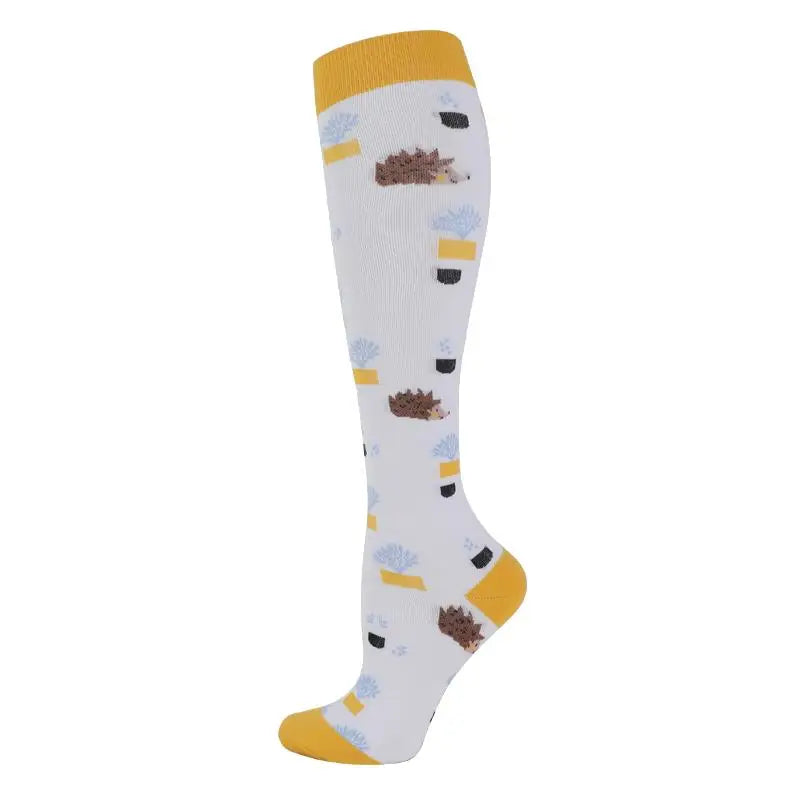 Unisex Breathable Compression Socks for Running and Everyday Wear