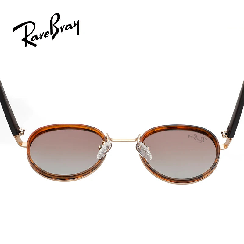 RareBray Classic Round Frame Sunglasses UV400 Polarized Fashion Glasses High Quality Men/Women Driving Leisure Eyewear