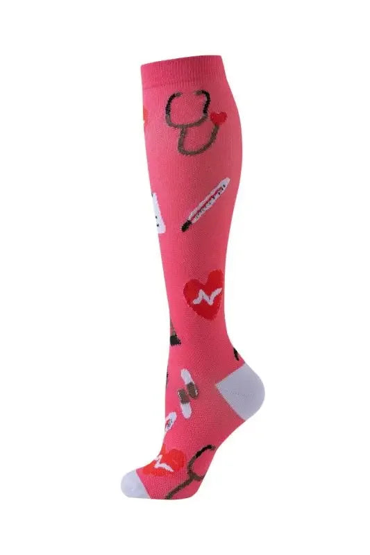 Unisex Breathable Compression Socks for Running and Everyday Wear