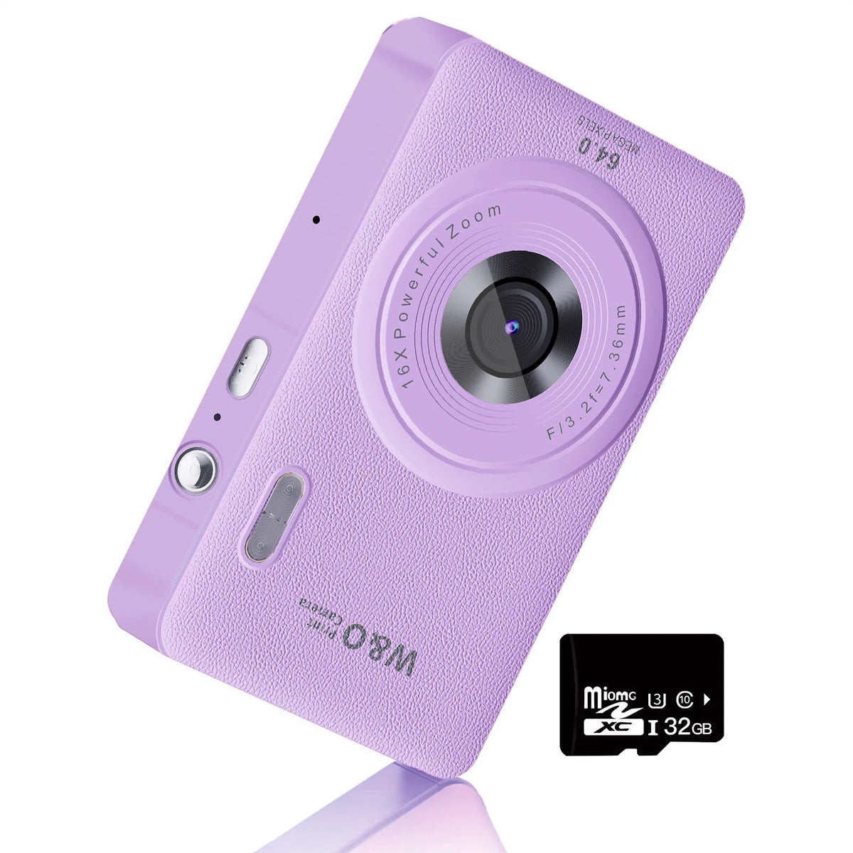 W&O 48MP Digital Camera With 16X Zoom And 32GB Memory